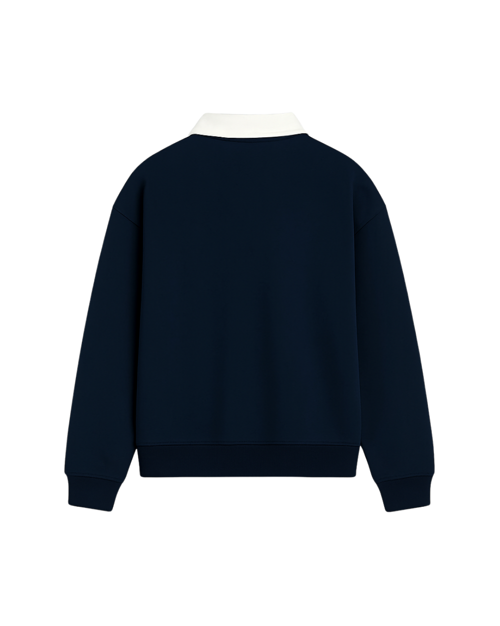 HASHWAY CLASSIC POLO SWEATSHIRT - NAVY