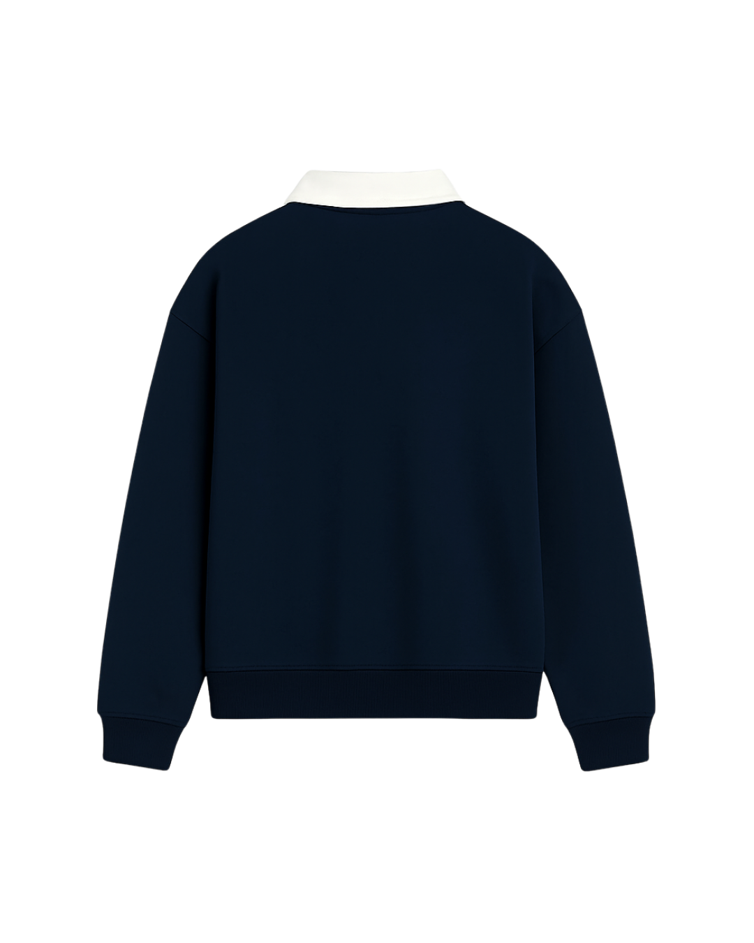HASHWAY CLASSIC POLO SWEATSHIRT - NAVY