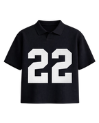 CLUB 22 HASHWAY POLO WAFFLE T-SHIRT