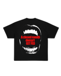 CLOSED MOUTH HUSTLE T-SHIRT