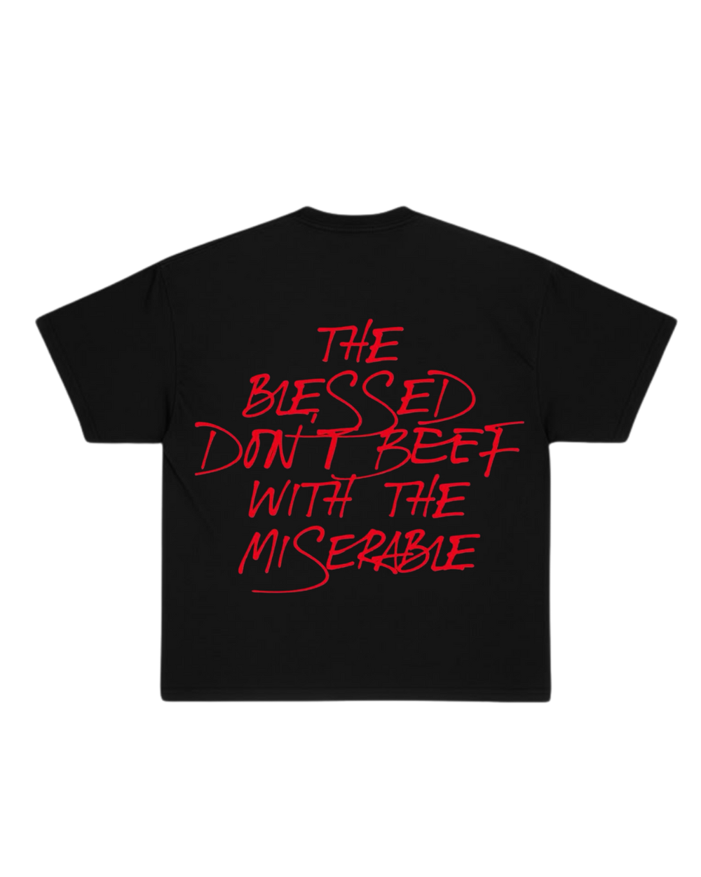 BLESSED DON'T BEEF T-SHIRT