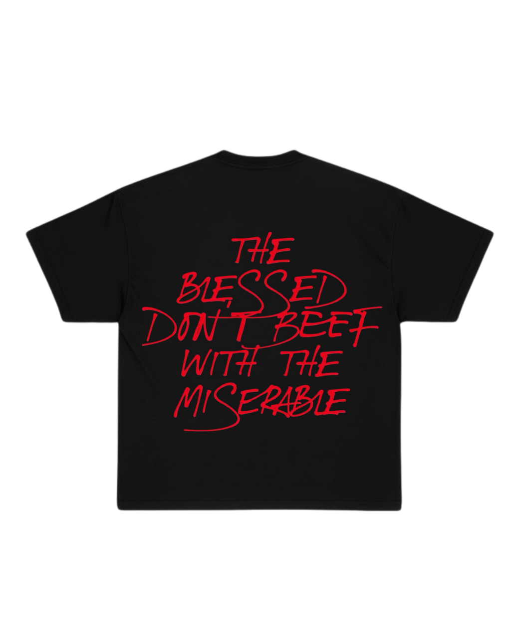 BLESSED DON'T BEEF T-SHIRT