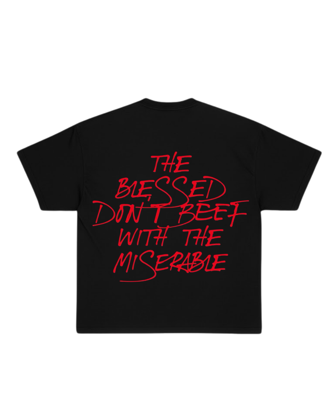 BLESSED DON'T BEEF T-SHIRT