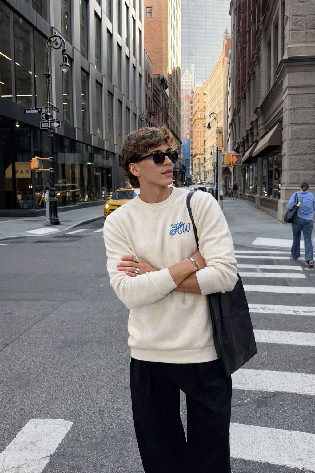 HASHWAY CLASSIC WAFFLE T-SHIRT OFF-WHITE