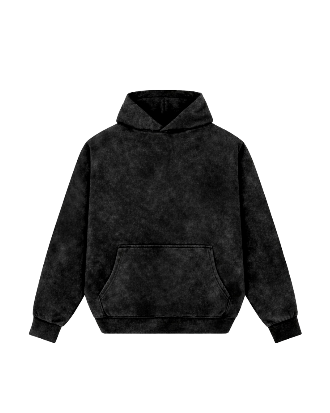 HEAVEN OR CHAOS ACID WASH HOODIE