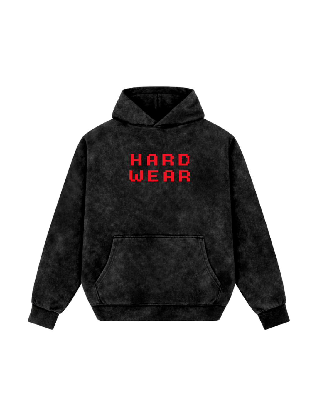 HARD WEAR ACID WASH HOODIE