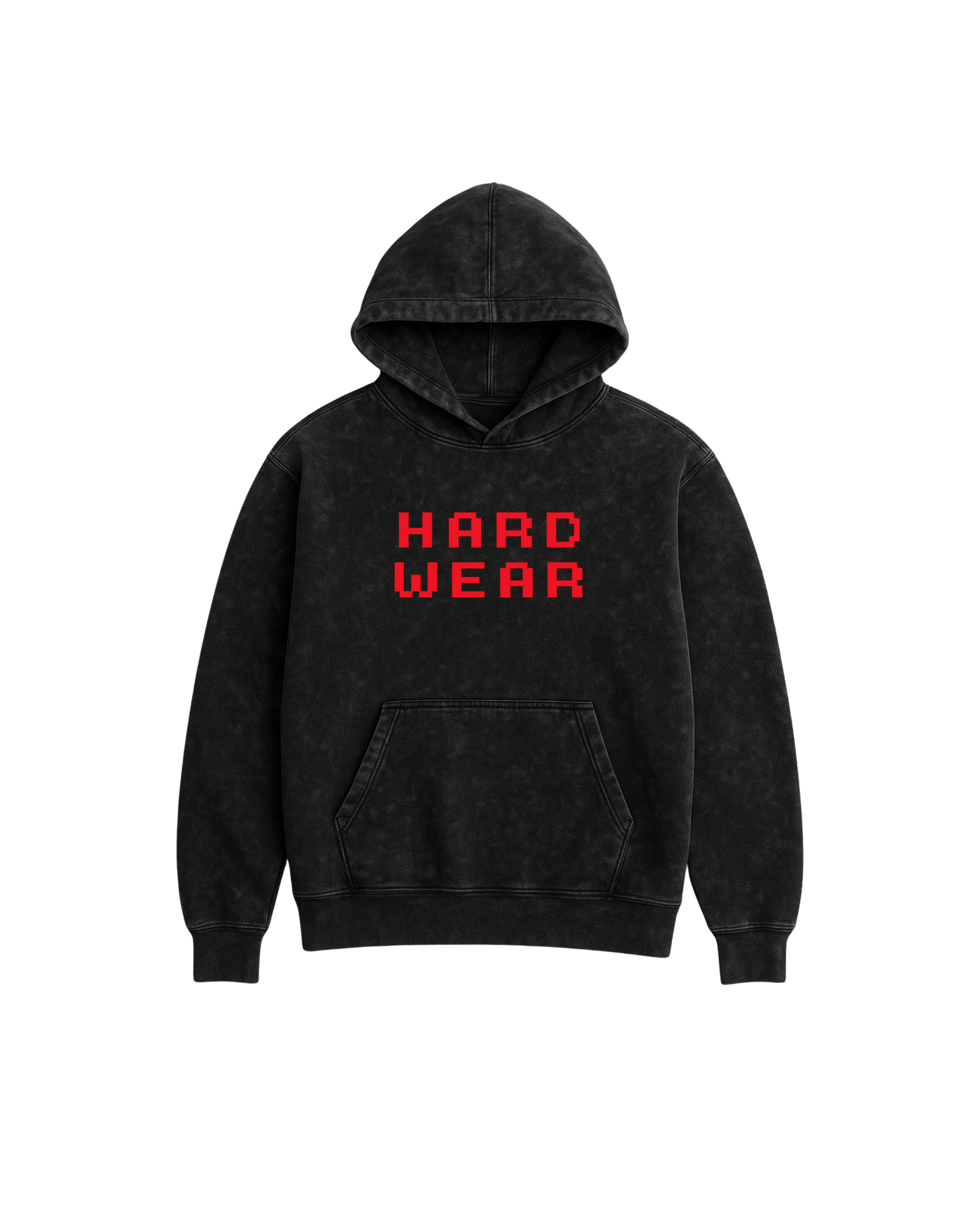 HARD WEAR ACID WASH HOODIE