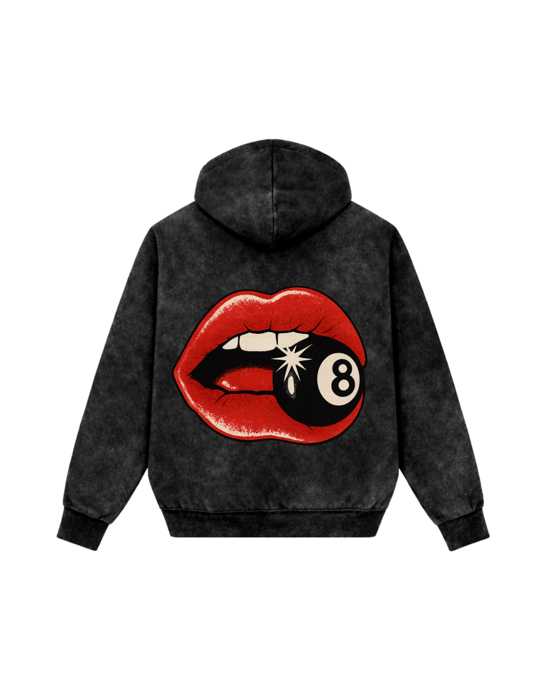 HARD WEAR ACID WASH HOODIE