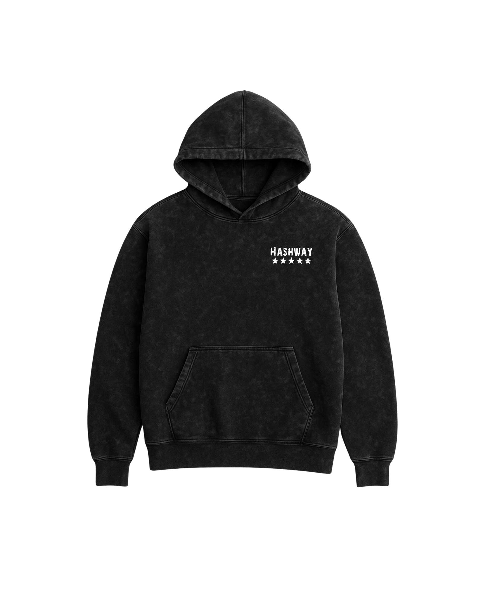 THE BORED TO DEATH ACID WASH HOODIE