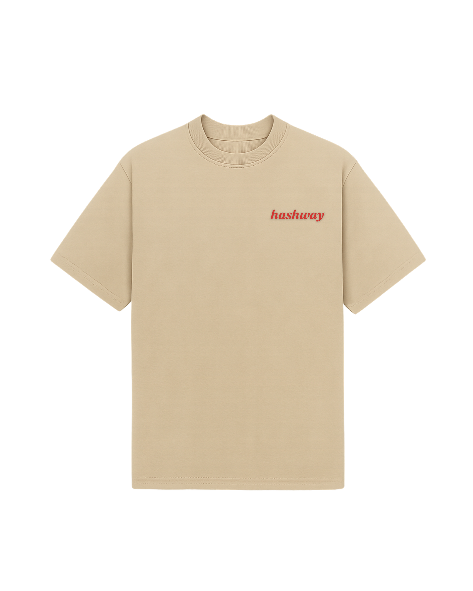 WANNA KISS T-SHIRT BEIGE