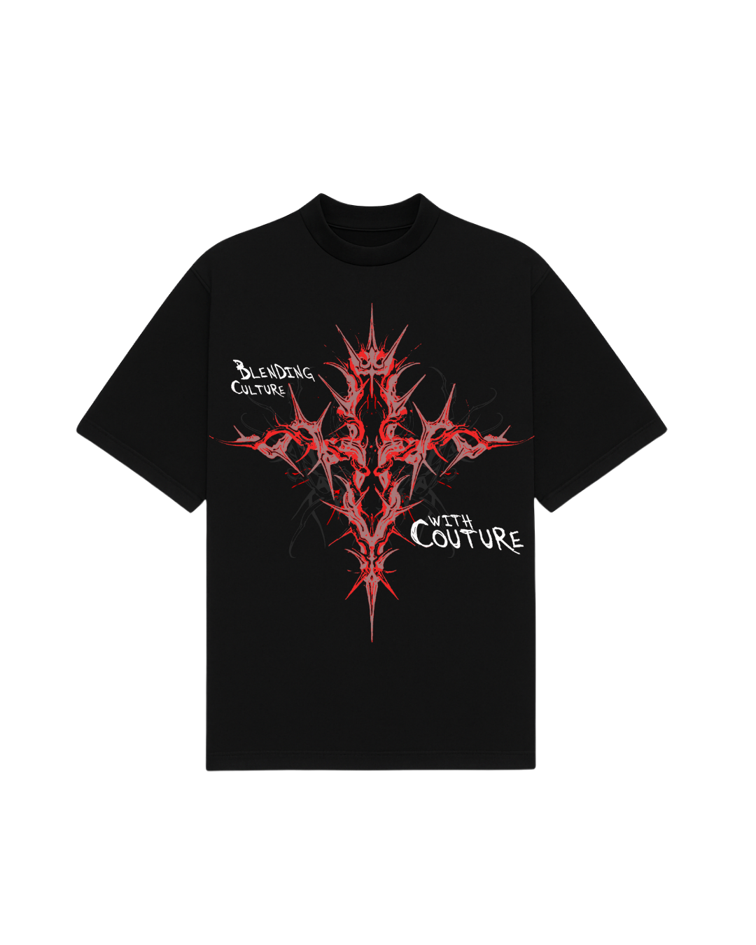 COUTURE CLASH OVERSIZED TEE