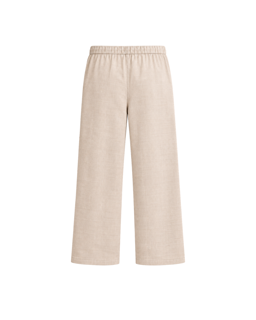 HASHWAY EMBROIDERED LINEN PANTS