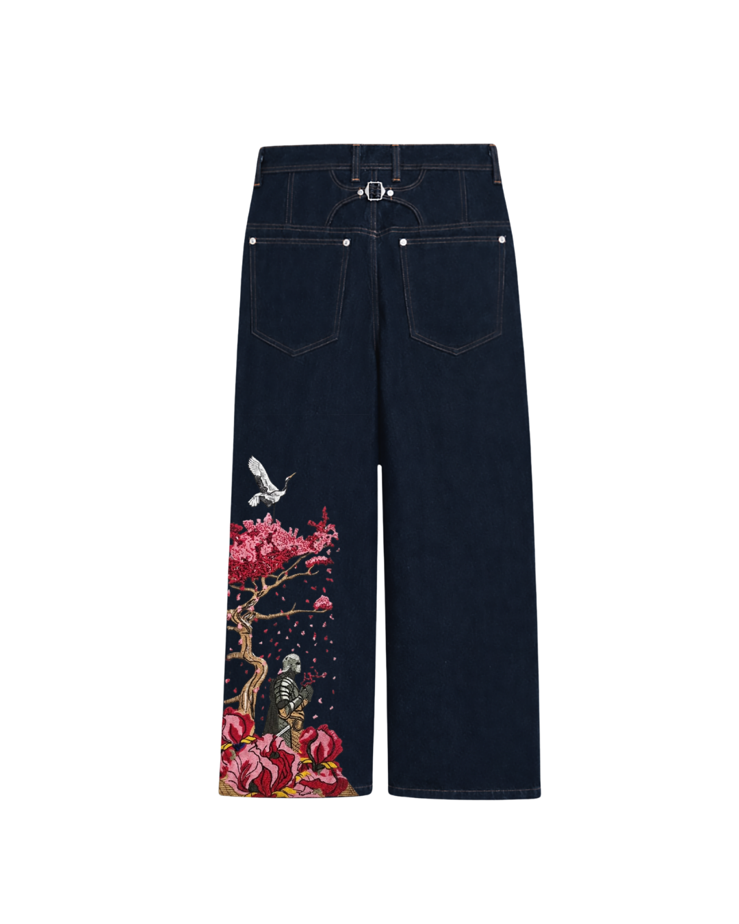 THE LAST BLOOM EMBROIDERED DENIMS - LIMITED EDITION