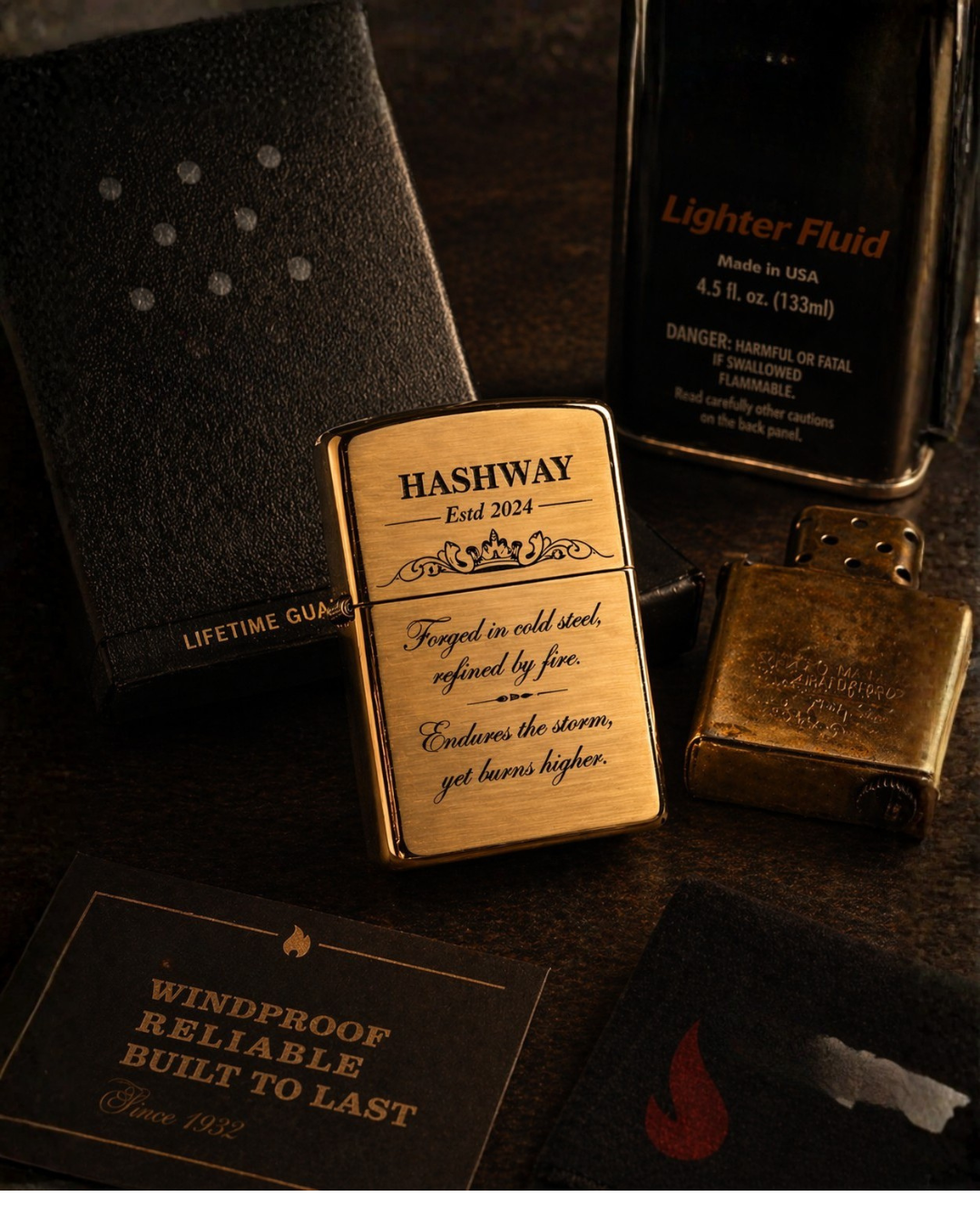 THE HASHWAY ZIPPO - SIGNATURE EDITION