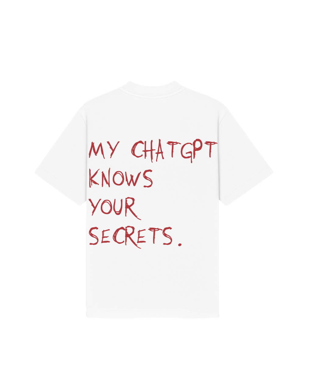 KNOWS YOUR SECRETS T-SHIRT WHITE