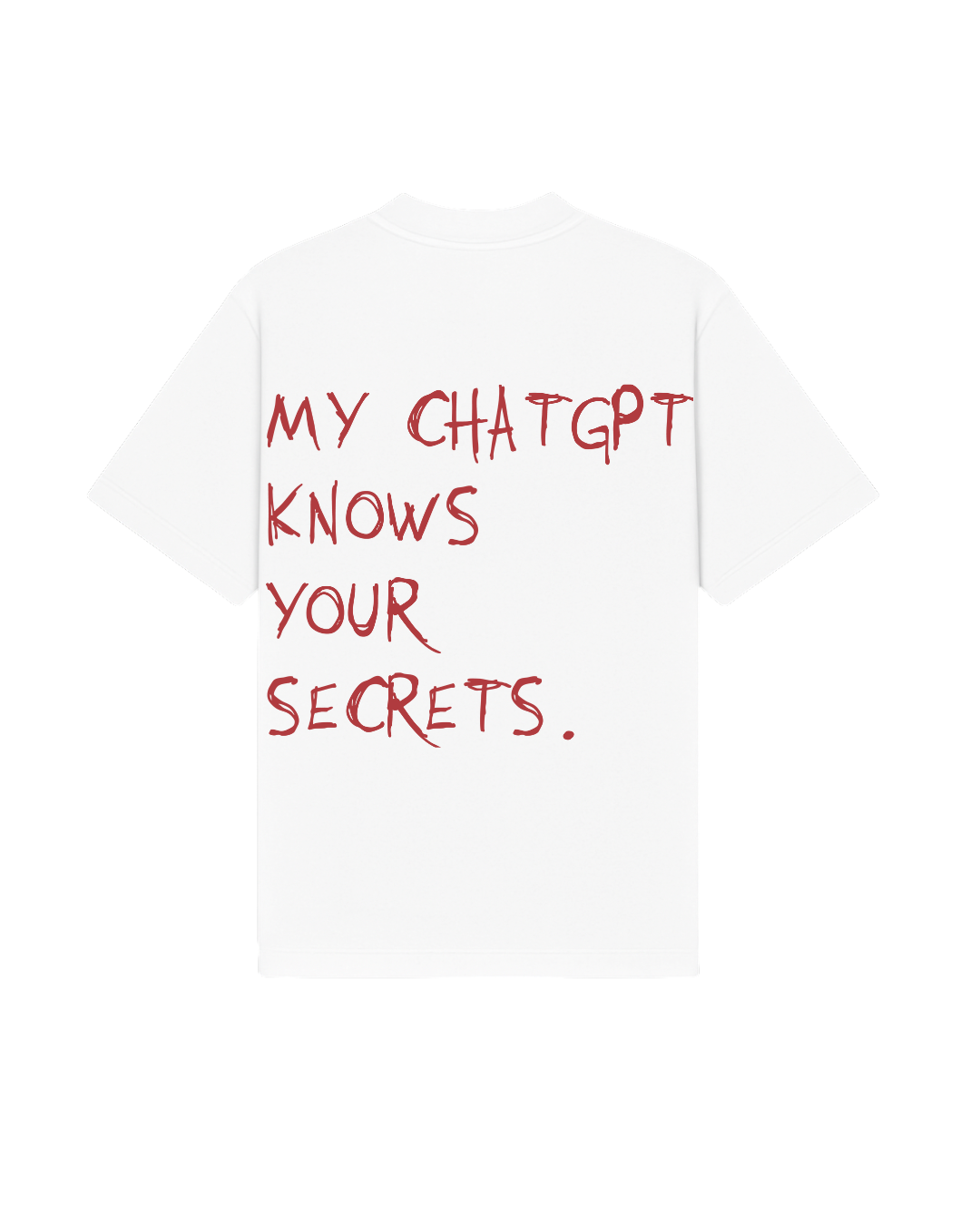 KNOWS YOUR SECRETS T-SHIRT WHITE