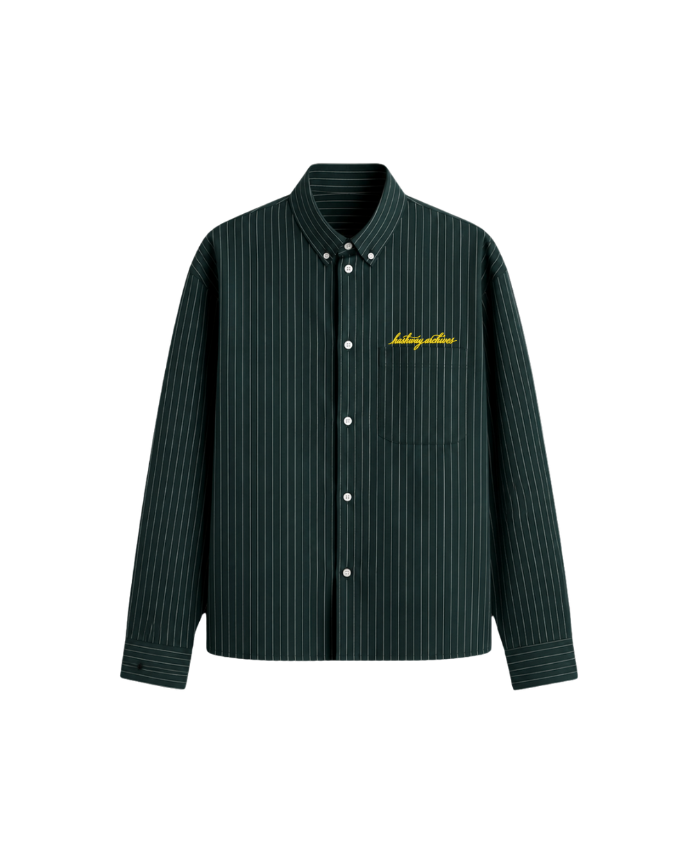 HASHWAY ARCHIVES OXFORD SHIRT - GREEN