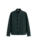 HASHWAY OXFORD STRIPED SHIRT - GREEN