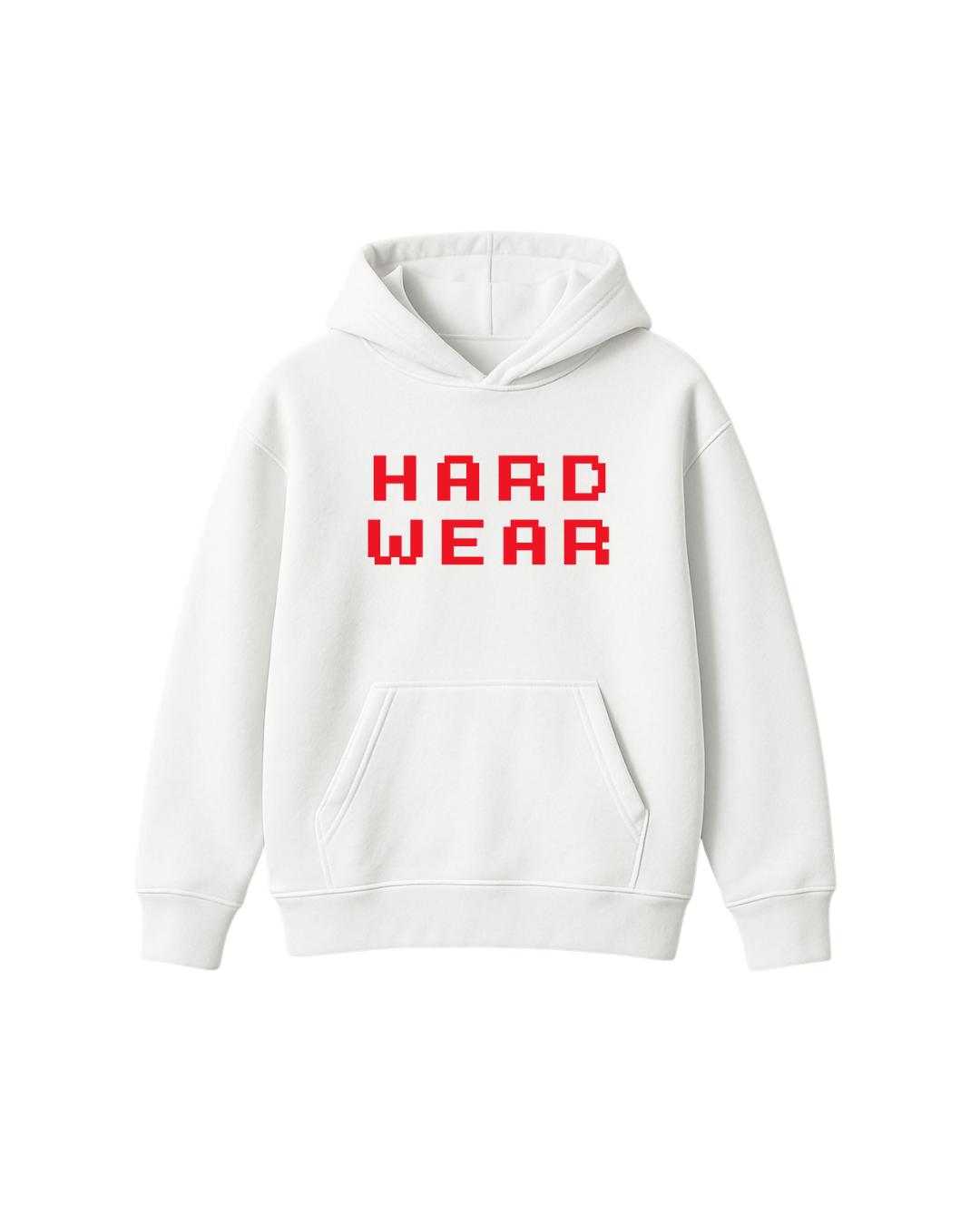 HARD WEAR HOODIE - WHITE