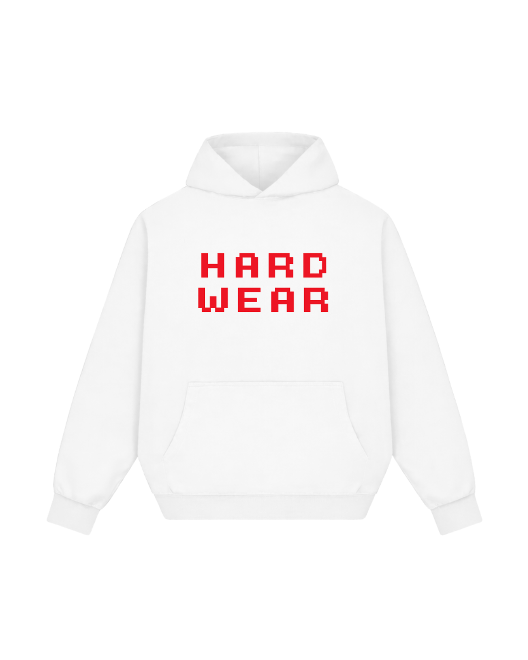 HARD WEAR HOODIE - WHITE