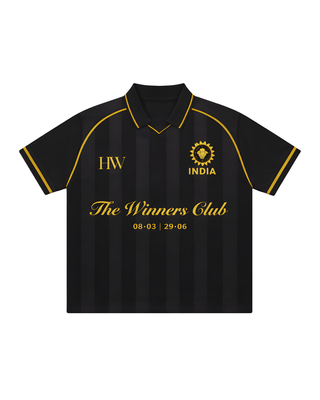 THE WINNERS CLUB – INDIA JERSEY BY HASHWAY (BLACK)
