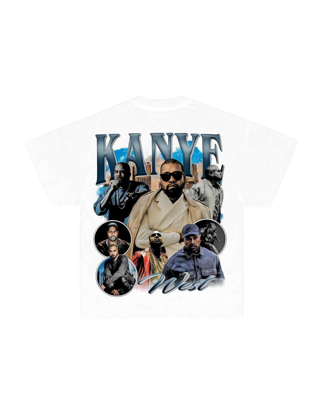 KANYE WEST VINTAGE GRAPHIC T-SHIRT