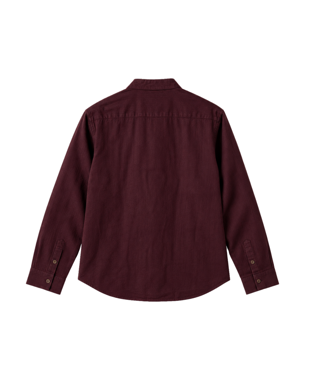 LA PIEGA NERO LINEN SHIRT - DARK BURGUNDY