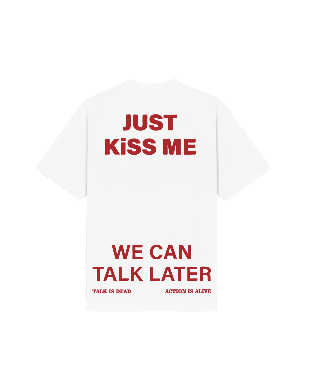 WANNA KISS T-SHIRT WHITE