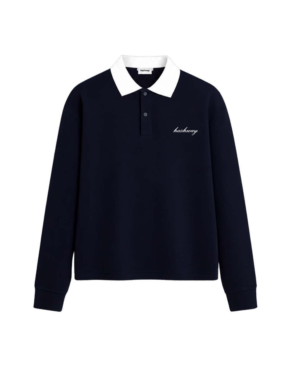 HASHWAY SUMMER CLASSIC POLO T-SHIRT - NAVY