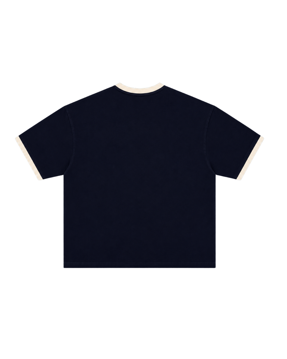 HASHWAY BROOKLYN RIBBED TEE - NAVY BLUE