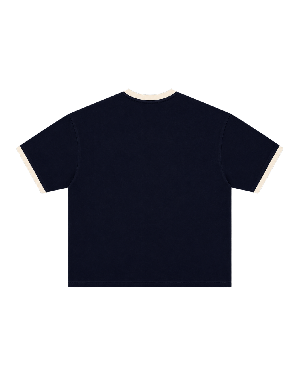 HASHWAY CALIFORNIA WEST RIBBED TEE - NAVY BLUE