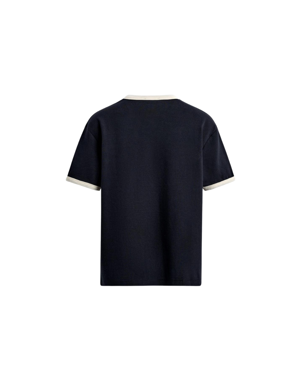 HASHWAY BASIC RIBBED TEE - NAVY BLUE