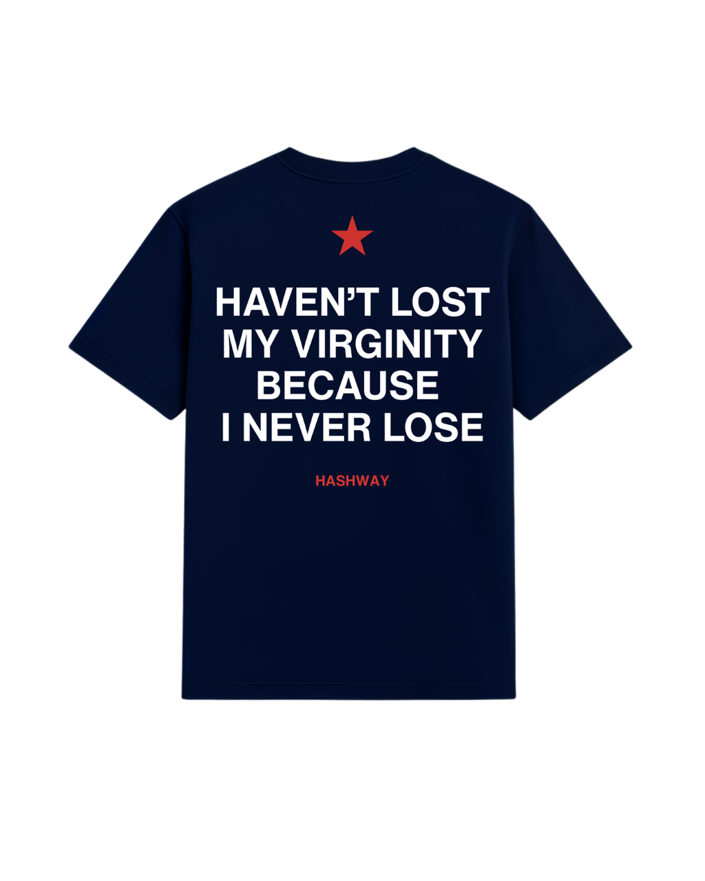 CERTIFIED VIRGIN T-SHIRT NAVY