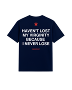 CERTIFIED VIRGIN T-SHIRT NAVY