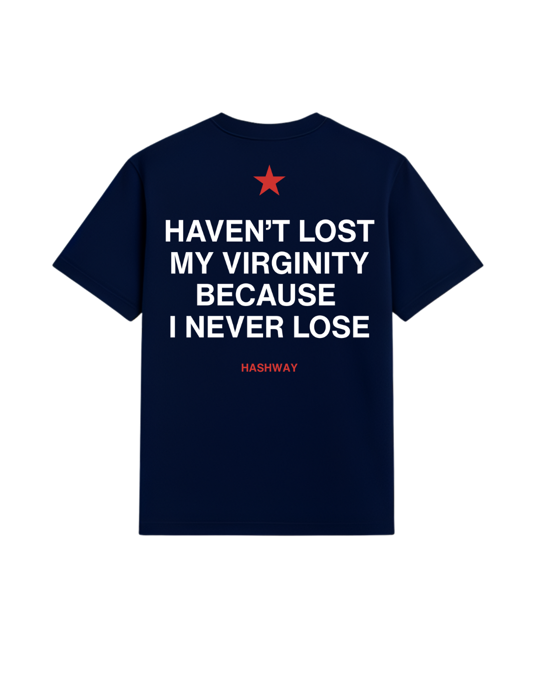 CERTIFIED VIRGIN T-SHIRT NAVY