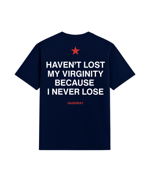 CERTIFIED VIRGIN T-SHIRT NAVY