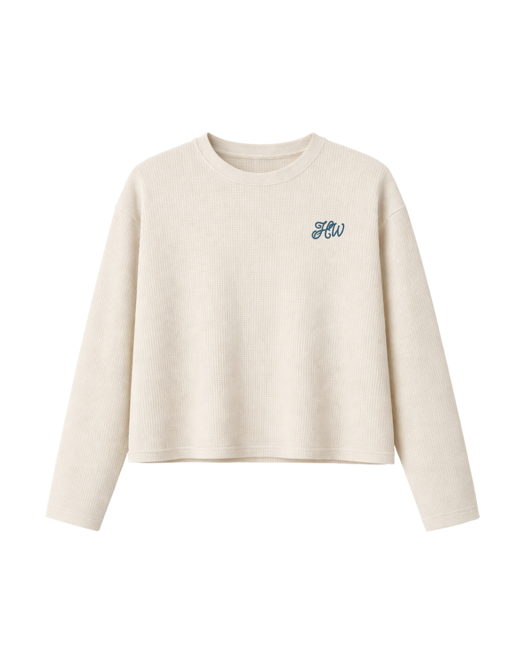 HASHWAY CLASSIC WAFFLE T-SHIRT OFF-WHITE