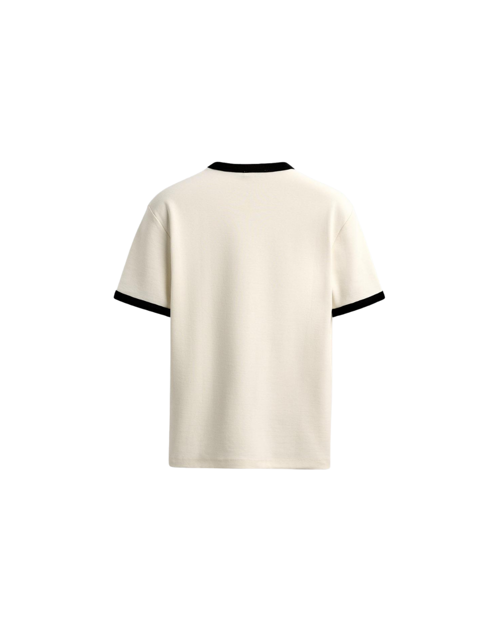 HASHWAY BASIC RINGER TEE - OYSTER WHITE
