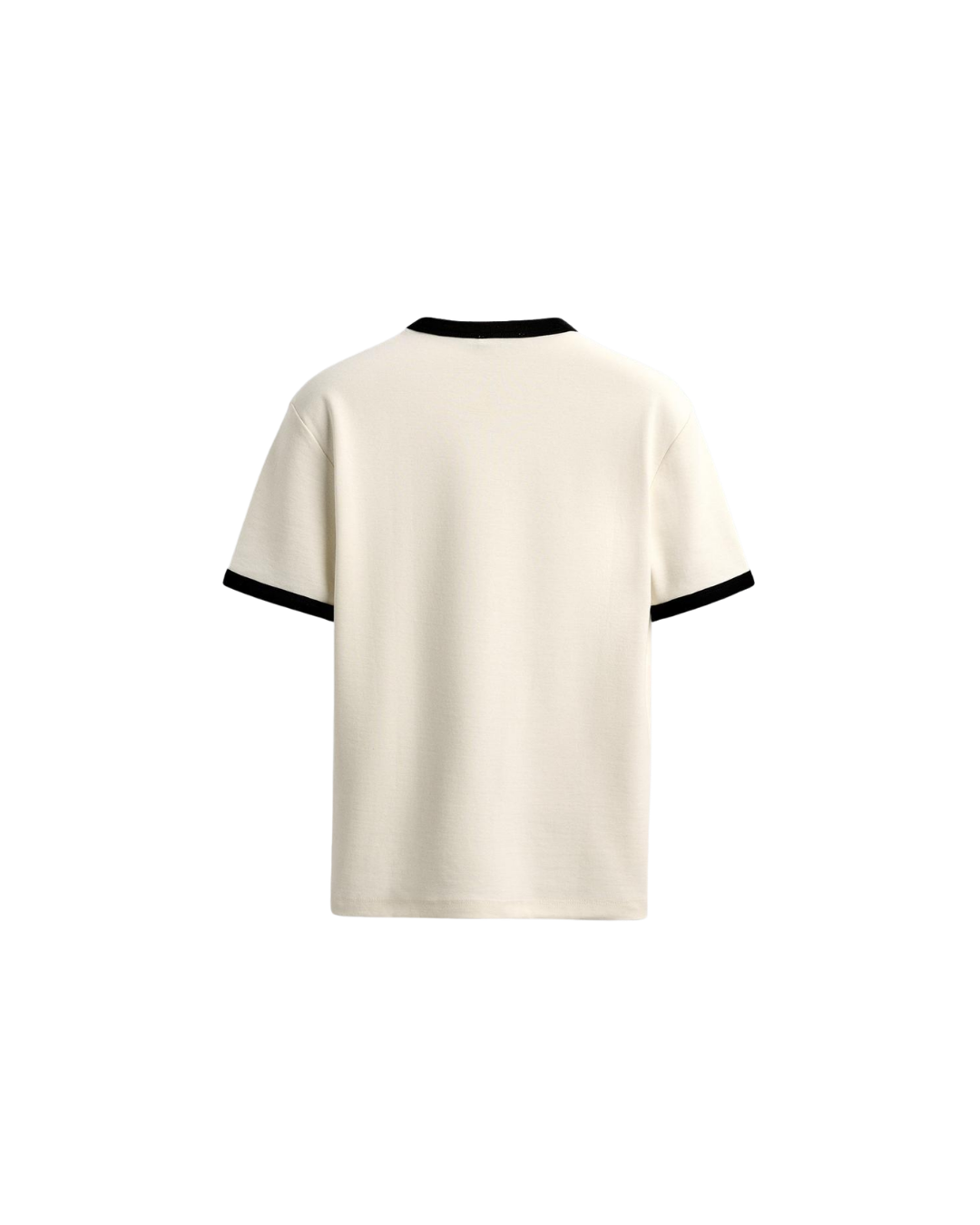 HASHWAY BASIC RINGER TEE - OYSTER WHITE