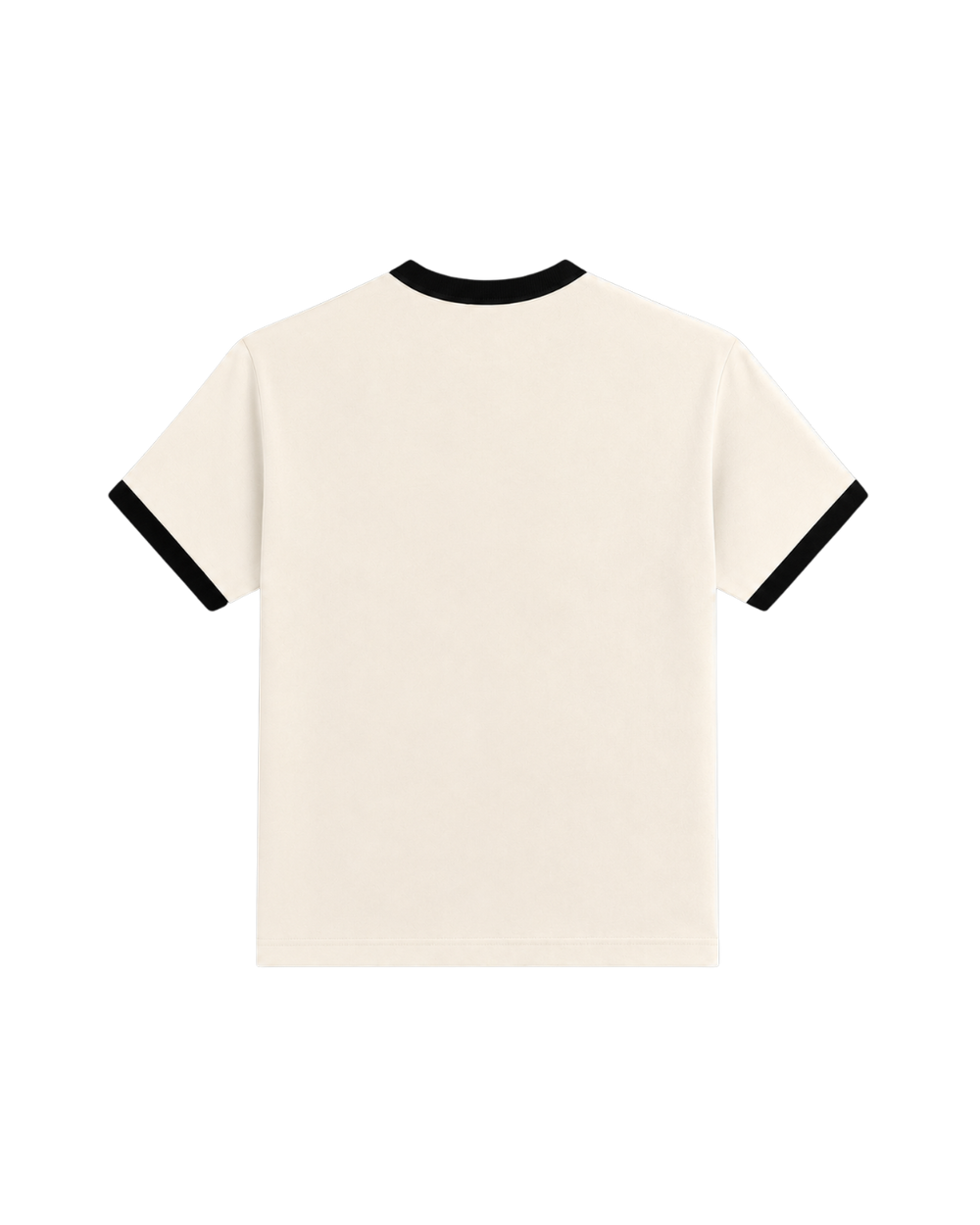 HASHWAY BASIC RIBBED TEE - OYSTER WHITE