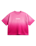 BASIC PINK OMBRE WASH T-SHIRT