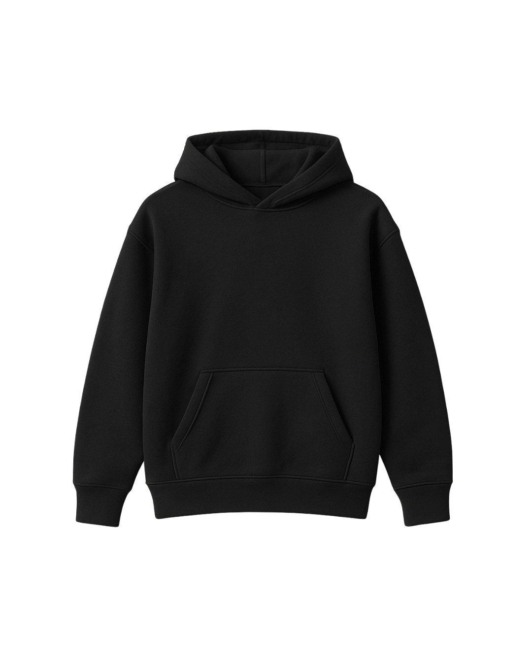 EMOTIONALLY OUT OF OFFICE HOODIE - BLACK