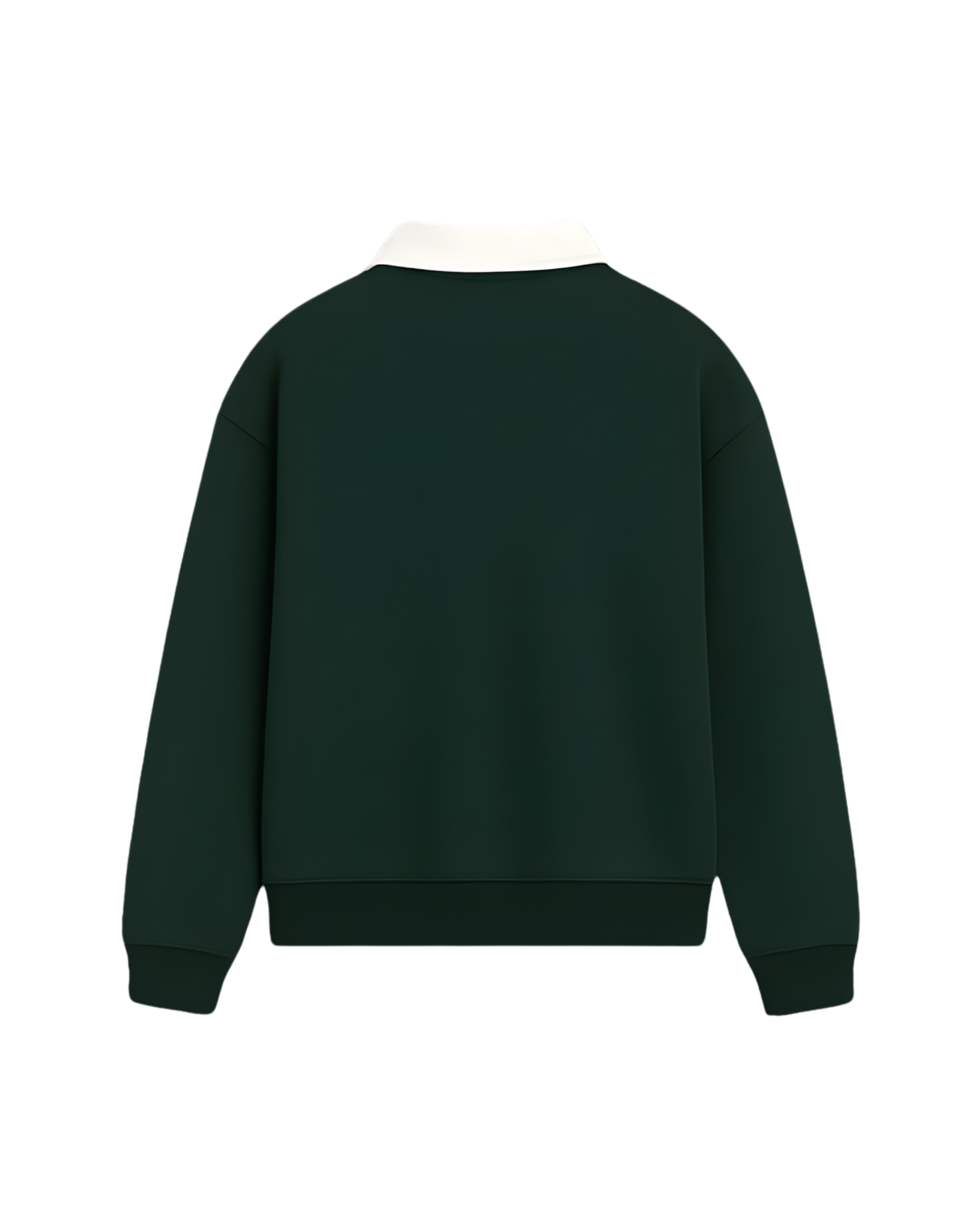 HASHWAY CLASSIC POLO SWEATSHIRT - GREEN