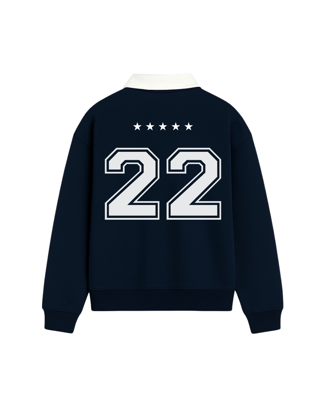 HASHWAY CLUB 22 POLO SWEATSHIRT - NAVY