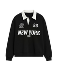 NEW YORK POLO SWEATSHIRT - BLACK