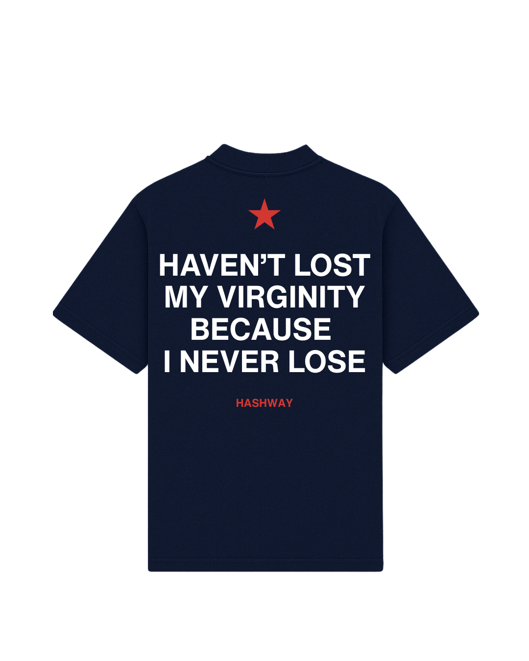 CERTIFIED VIRGIN T-SHIRT NAVY