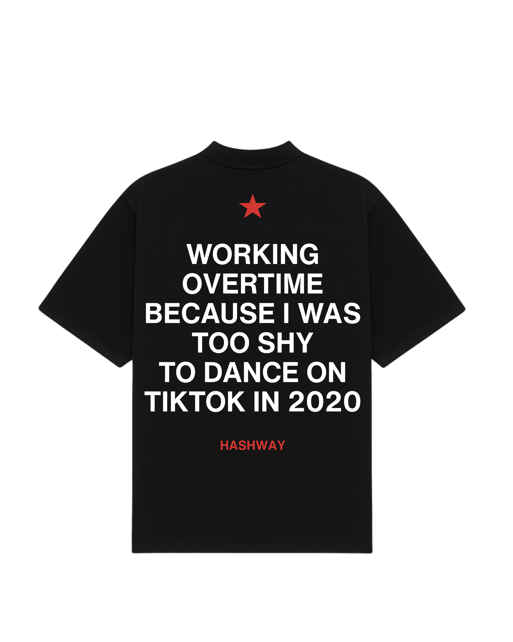 WORKING OVERTIME T-SHIRT BLACK