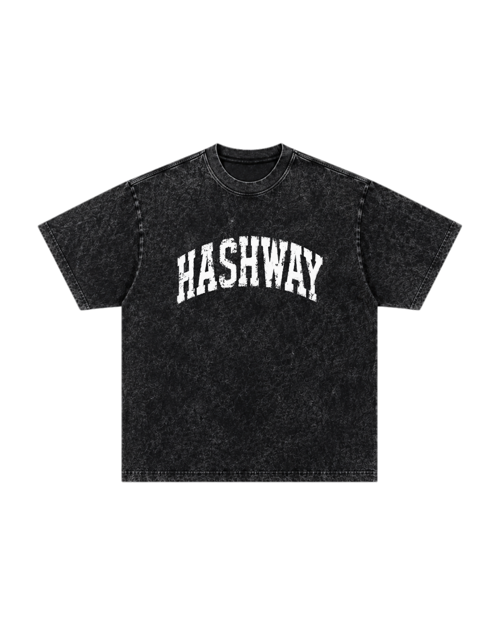 HASHWAY CLASSIC WASHED TEE - ACID WASH
