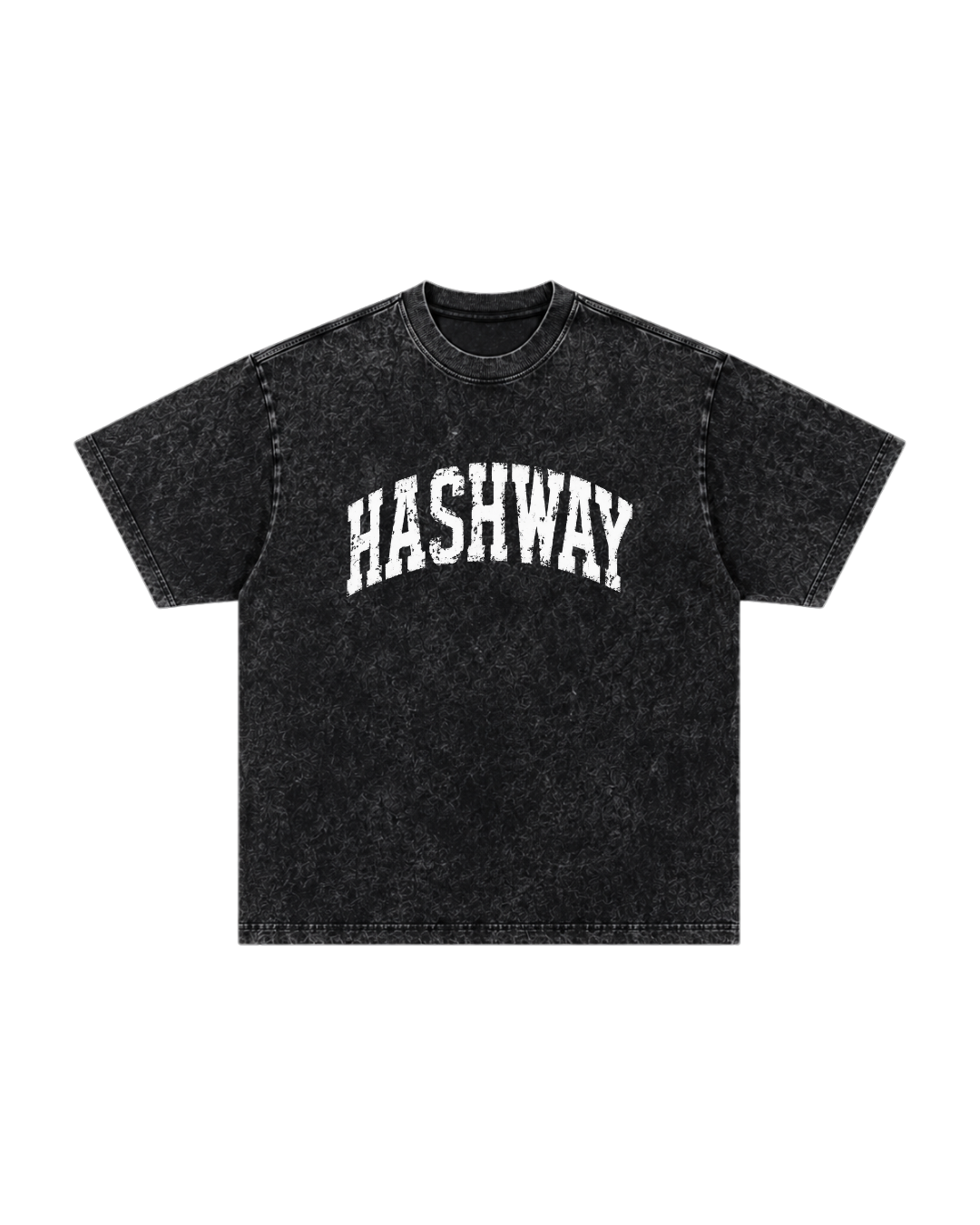 HASHWAY CLASSIC WASHED TEE - ACID WASH