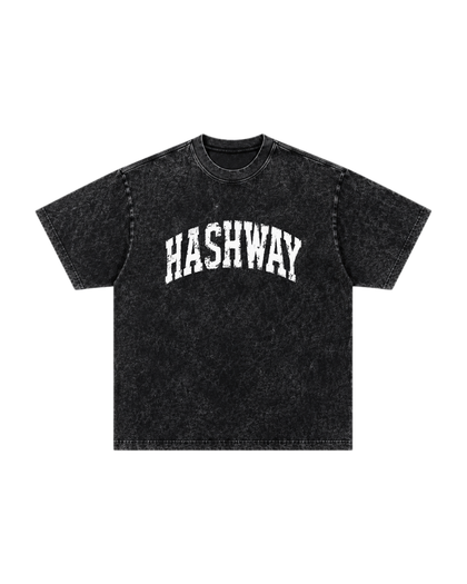 HASHWAY CLASSIC WASHED TEE - ACID WASH